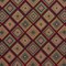 Merlot Diamond - Red & Burgundy Diamonds Upholstery Fabric 54 Inches"